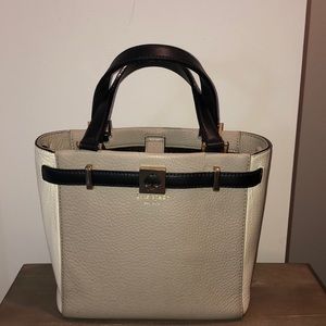 Grey/Black/ white Kate spade purse